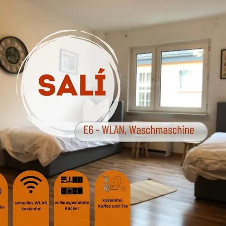 Sali -e6 -5pax, Wlan, Waschmaschine Apartment Essen